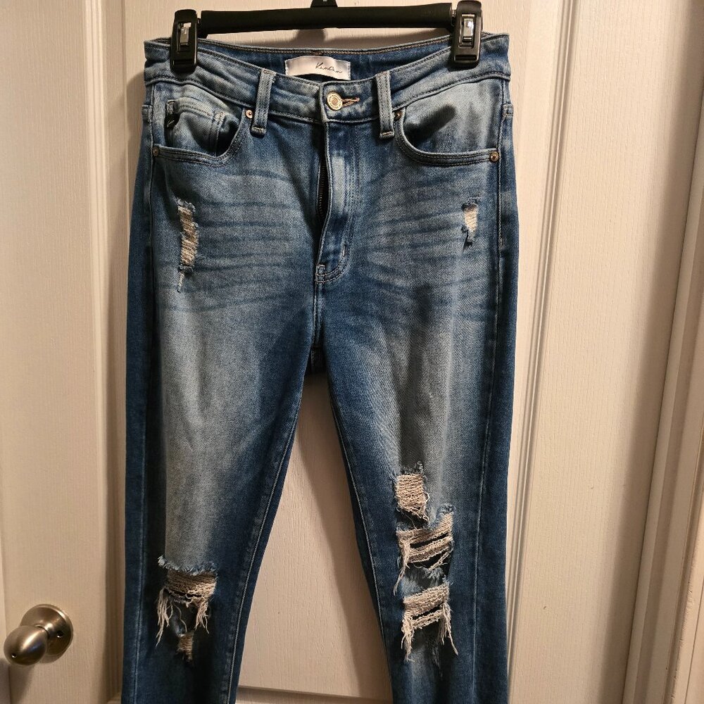 KanCan high rise ankle skinny jeans Sz 9/28